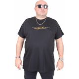 Moc Grande 25175 Lets Get Going Siyah Sıfır Yaka Erkek T-shirt