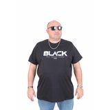 Moc Grande 25176 Black Siyah Sıfır Yaka Erkek T-shirt