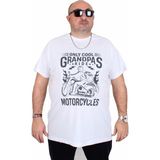 Moc Grande 25177 Only Cool Beyaz Sıfır Yaka Erkek T-shirt