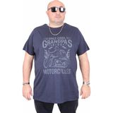 Moc Grande 25177 Only Cool Lacivert Sıfır Yaka Erkek T-shirt