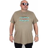 Moc Grande 25178 Start Stop Haki Sıfır Yaka Erkek T-shirt