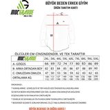 Moc Grande Büyük Beden Erkek Gömlek Uzun Kol Lacivert Ekose-Kareli Stil - 3XL