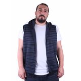 MOC GRANDE Büyük Beden Unisex Yelek 23600 INDIGO
