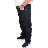 Moc Grande Koyu Lacivert Power Lycra Kot Pantolon 11914 Erkek Rahat Kalıp Pamuk-Elastan - 58