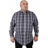 Moc Grande Mocgrande Büyük Beden Erkek Gömlek Estacional 23373 Sıyah - 8XL - Siyah