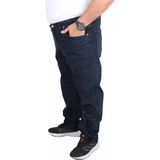 Moc Grande Mocgrande Büyük Beden Erkek Kot Pantolon Power Lycra Comero 11914 Rahat Kalıp Pamuk - Elastan - Lacivert - 54