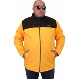 Moc Grande Mocgrande Büyük Beden Su Geçirmez Waterprof Mont 23822 Hardal - 3XL