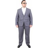Moc Grande Mocgrande Erkek Büyük Beden 6 Drop Takım Elbise Parıs 071010 Fume - Füme - 4 Drop - 68