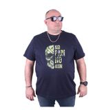 Moc Grande No Gain 23126 Büyük Beden Lacivert Erkek T-shirt