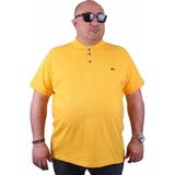 Moc Grande Polo 11500 Büyük Beden Sarı Erkek T-shirt