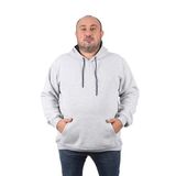 MOC GRANDE Starbattal Büyük Beden Erkek Basic Sweat Kapüşonlu 11700-108