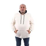 MOC GRANDE Starbattal Büyük Beden Erkek Basic Sweat Kapüşonlu 11700-122