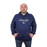 MOC GRANDE Starbattal Büyük Beden Erkek Sweat Kapüsonlu Tokyo 22702-1310