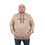 MOC GRANDE Starbattal Büyük Beden Erkek Sweat Kapüsonlu Tokyo 22702-1334