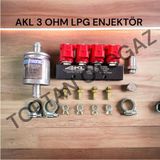Mocan 3 Ohm Lpg Enjektör + Filtre Hediyeli - Renkli