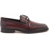 Mocassini Deri Erkek Klasik Ayakkabı A4330-10 - Bordo