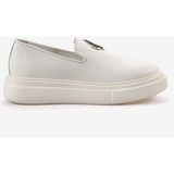 Mocassini Deri Erkek Spor & Sneaker Ayakkabı 35111 - Beyaz