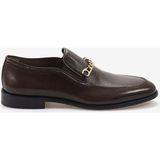 Mocassini Erkek Klasik Ayakkabı 9338 - 23-Kahve