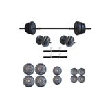 Mocca Style 55 Kg Ağırlık Seti 55 Kg Vücut Geliştirme Aleti Halter Seti (50 Kg Plaka Agırlığı)
