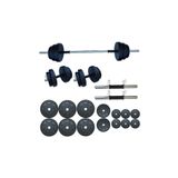 Mocca Style 75 Kg Ağırlık Seti 45 Kg Vücut Geliştirme Aleti Halter Seti