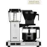 Moccamaster Kbg 741 Cam Potlu Mat Gümüş Filtre Kahve Makinesi - Standart