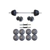 Moccastyle 25 Kg Ağırlık Seti 25 Kg Vücut Geliştirme Aleti Halter Seti(20 Kg Plaka Ağırlığı)