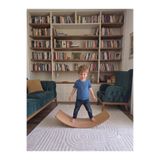 Moccotoys Montessori Denge Tahtası Ahşap Kayın Denge Oyunu