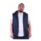 Mocgrande Büyük Beden Unisex Yelek 23600 INDIGO