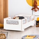 Mocha Montessori Yatak Tek Kişilik Mdf Karyola - 100 x 200 cm - Beyaz