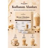 Mocha Shot Beyaz Çikolata Aromalı Tek Kullanımlık Kahve Şurubu 20 ml x 15 Adet
