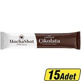 Mocha Shot Çikolata Aromalı Tek Kullanımlık Kahve Şurubu 13 ml x 15'li