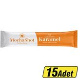 Mocha Shot Karamel Aromalı Tek Kullanımlık Kahve Şurubu 13 ml x 15'li