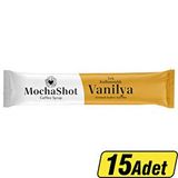 Mocha Shot Vanilya Aromalı Tek Kullanımlık Kahve Şurubu 13 ml x 15'li