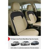 Mocha Taytüyü Oto Koltuk Kılıfı (Fiat Egea-Linea-Punto-Albea-Marea-Tipo-Uno Uyumlu) - Bej