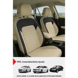 Mocha Taytüyü Oto Koltuk Kılıfı-(Opel Corsa-Astra-Vectra Uyumlu) - Bej