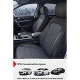 Mocha Taytüyü Oto Koltuk Kılıfı-(Opel Corsa-Astra-Vectra Uyumlu) - Füme
