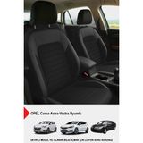 Mocha Taytüyü Oto Koltuk Kılıfı-(Opel Corsa-Astra-Vectra Uyumlu) - Siyah