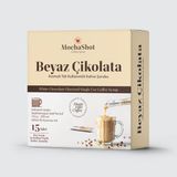 MochaShot Mochashot Beyaz Çikolata Aromalı Tek Kullanımlık Kahve Şurubu 20 ml x 15 Adet