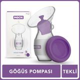 Mochi Göğüs Pompası 120 ml Medikal Silikon Malzeme ile Ergonomik Tasarım ve BPA İçermez