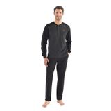 Mod Collection Pamuklu Uzun Kol Kışlık Erkek Pijama Takım