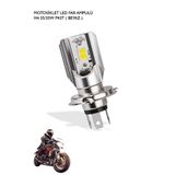 MOD10 MOTOSİKLET LED FAR AMPULÜ H4 35/35W P43T ( BEYAZ )