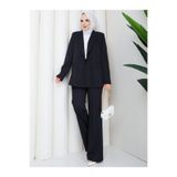 moda asmila Modern Tasarım Tesettür Kalıp Premium Ceket Pantalon Takım