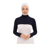 Moda Asse Boyunluklu Bolero Kolluk Lacivert