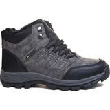 Moda Ayakkabı 1253 Erkek Kışlık Trekking Bot Ayakkabı - Füme