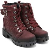Moda Ayakkabı 6654 Kadın Bot Ayakkabı - Bordo