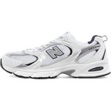 Moda Ayakkabı Beyaz Gümüş Lacivert 530 New Balance Spor Ayakkabı - 001-Beyaz