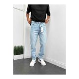 MODA BAGGY KAR YIKAMA DESENLİ KOT PANTOLON