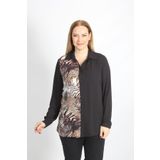 Moda Berray LEOPAR DESENLİ ŞİFON GÖMLEK 2320