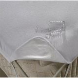 Moda Burada 180X200 cm Sıvı Geçirmez Alez Çift Kişilik - 180 x 200 cm - Beyaz