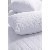 Moda Burada Altın Karma 2 Adet Yastık Kılıfı Kapitoneli Alez 50 x 70 cm - Beyaz